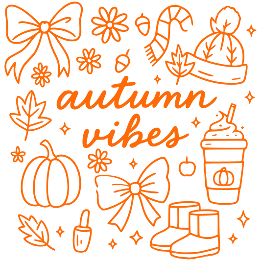 Autumn Vibes DTF Transfer