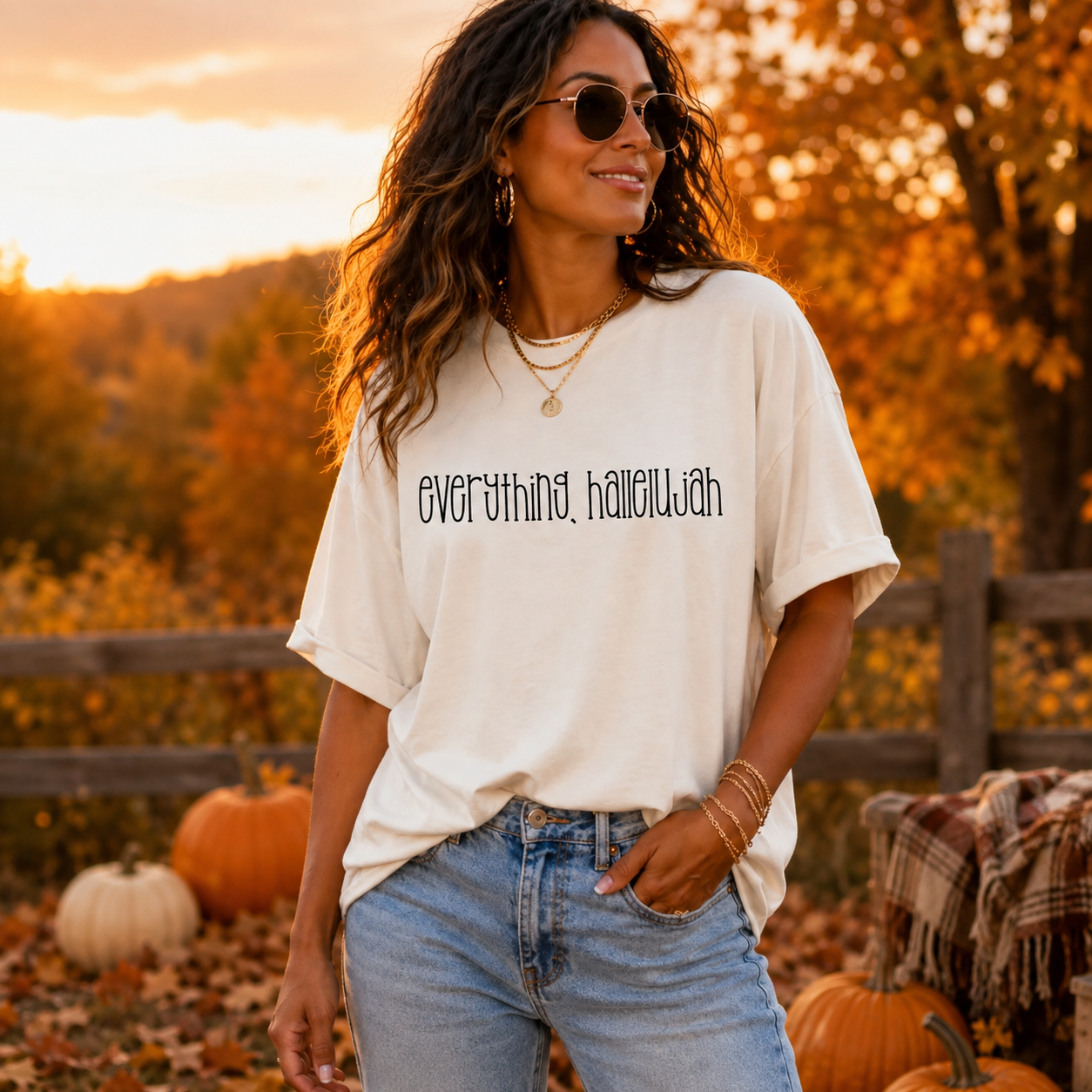 Everything, Hallelujah Christian T-Shirt