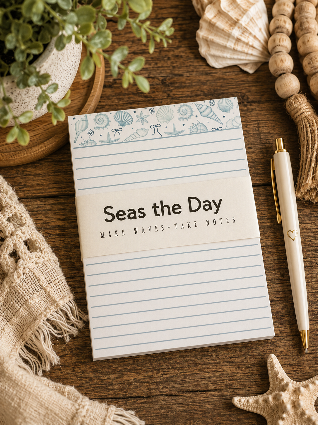 Seas the Day Notepad