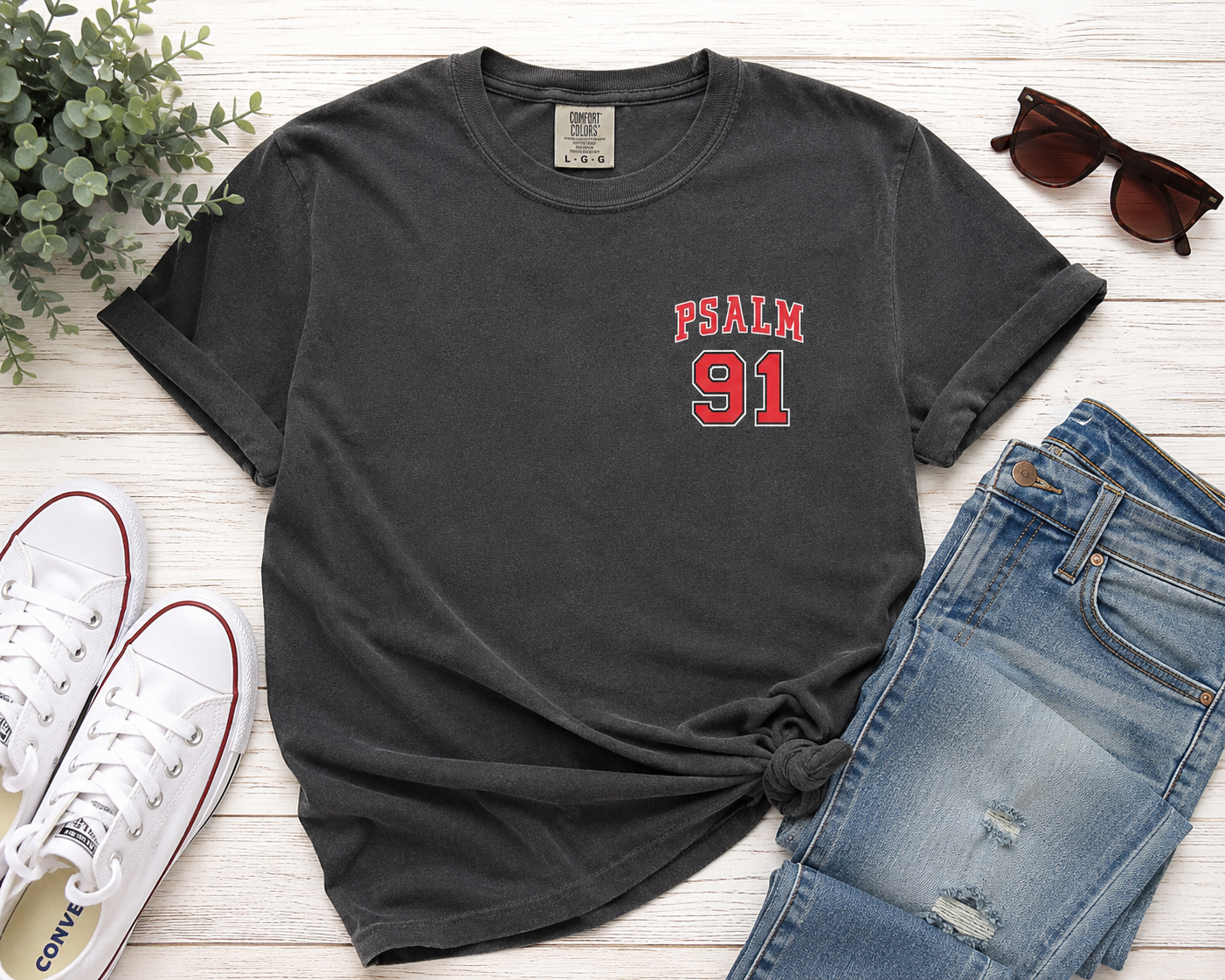 Psalm 91 Christian T-Shirt
