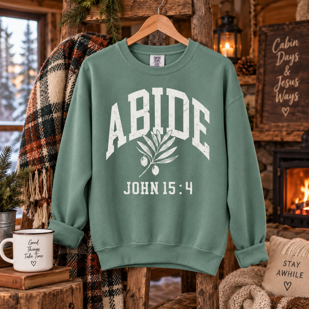 ABIDE Christian Sweatshirt