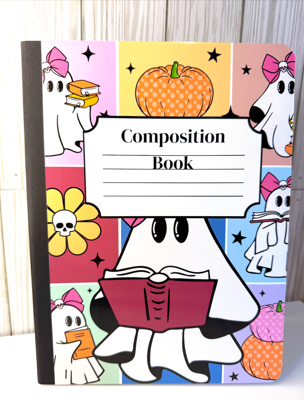 Cute Library Ghosts Composition Books