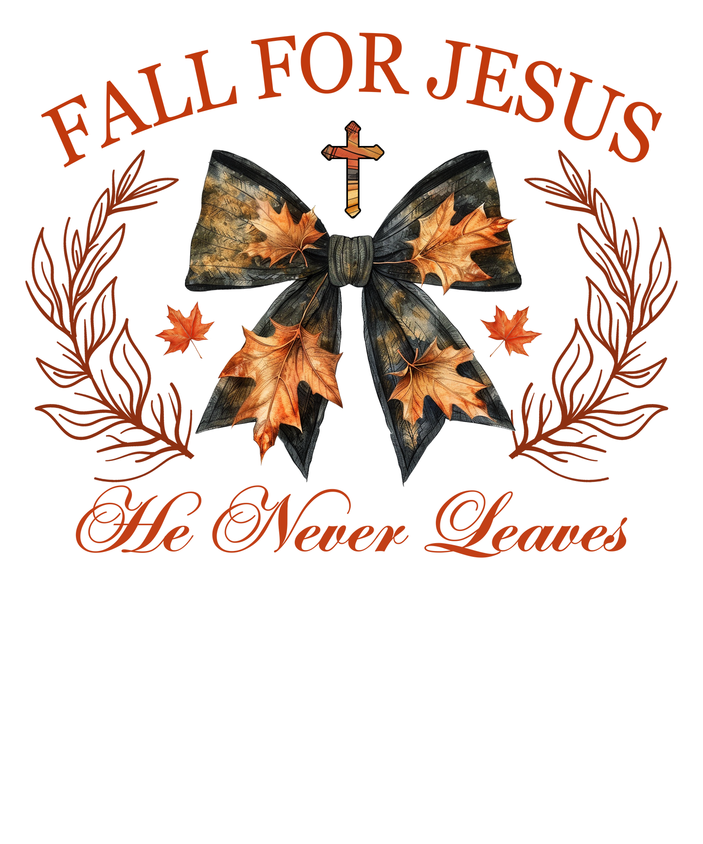 Fall For Jesus Coquette DTF