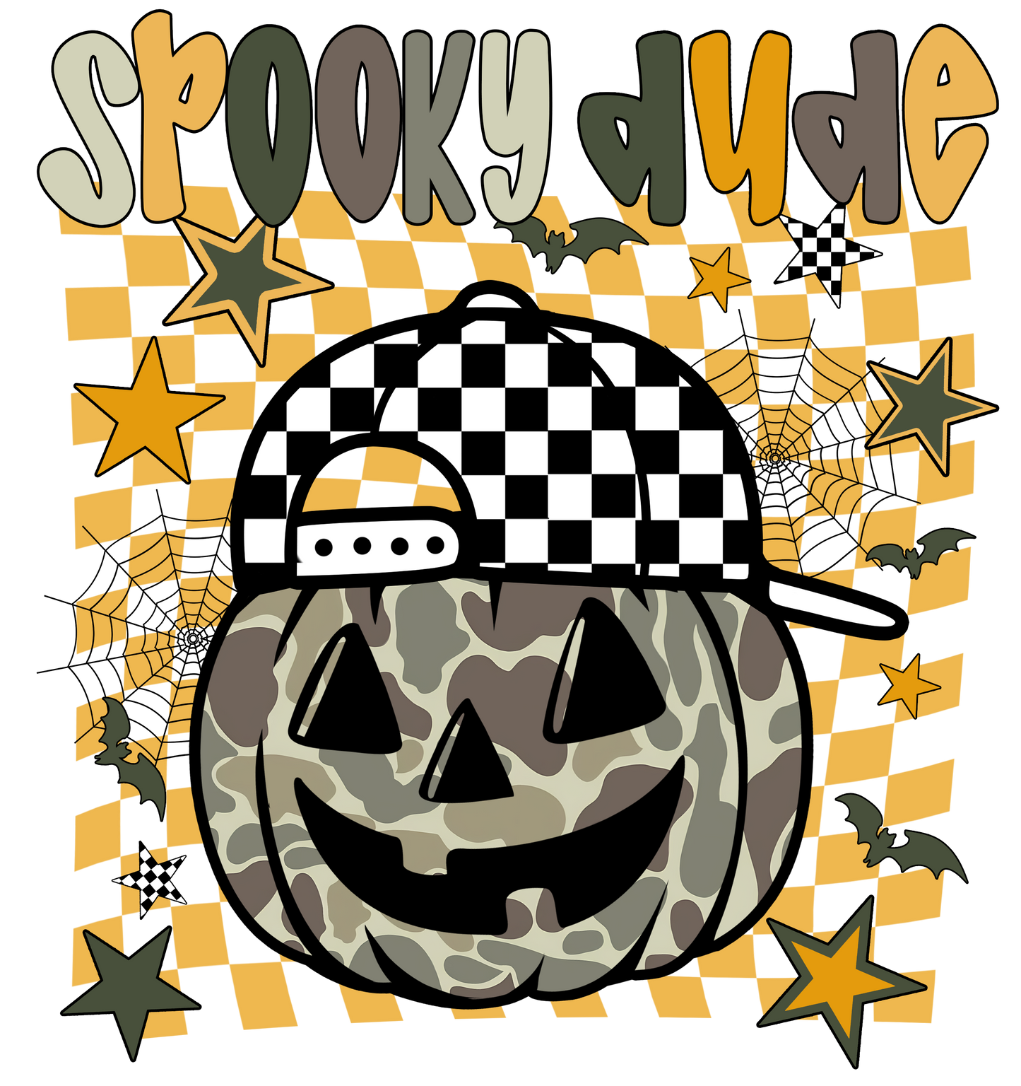 Spooky Dude DTF Transfer