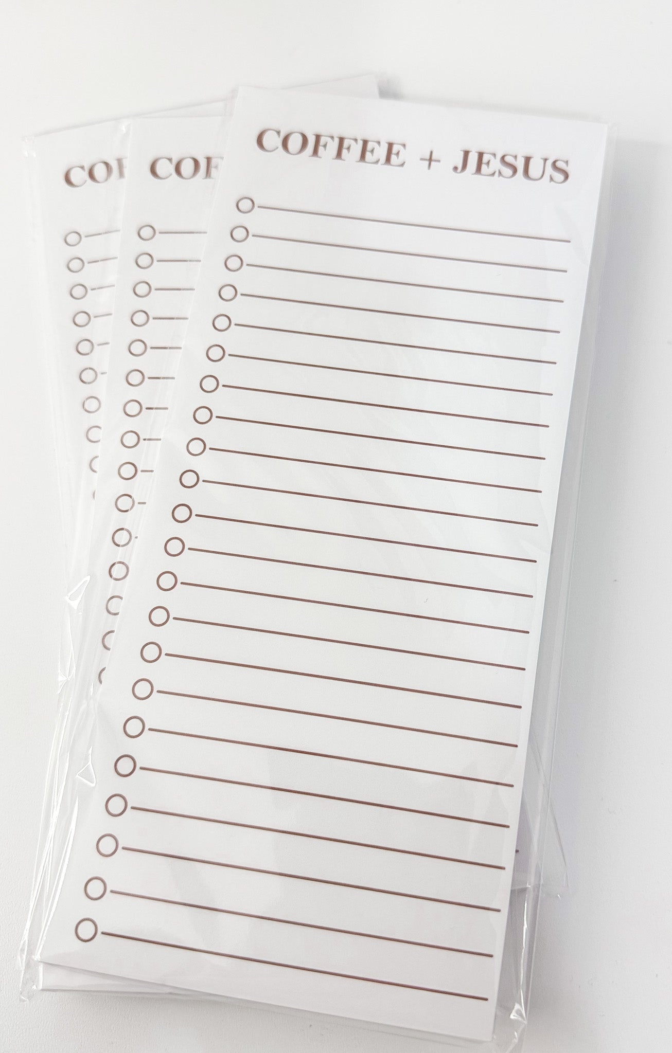 Coffee and Jesus Notepad