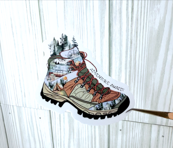 Adventure Awaits Sticker