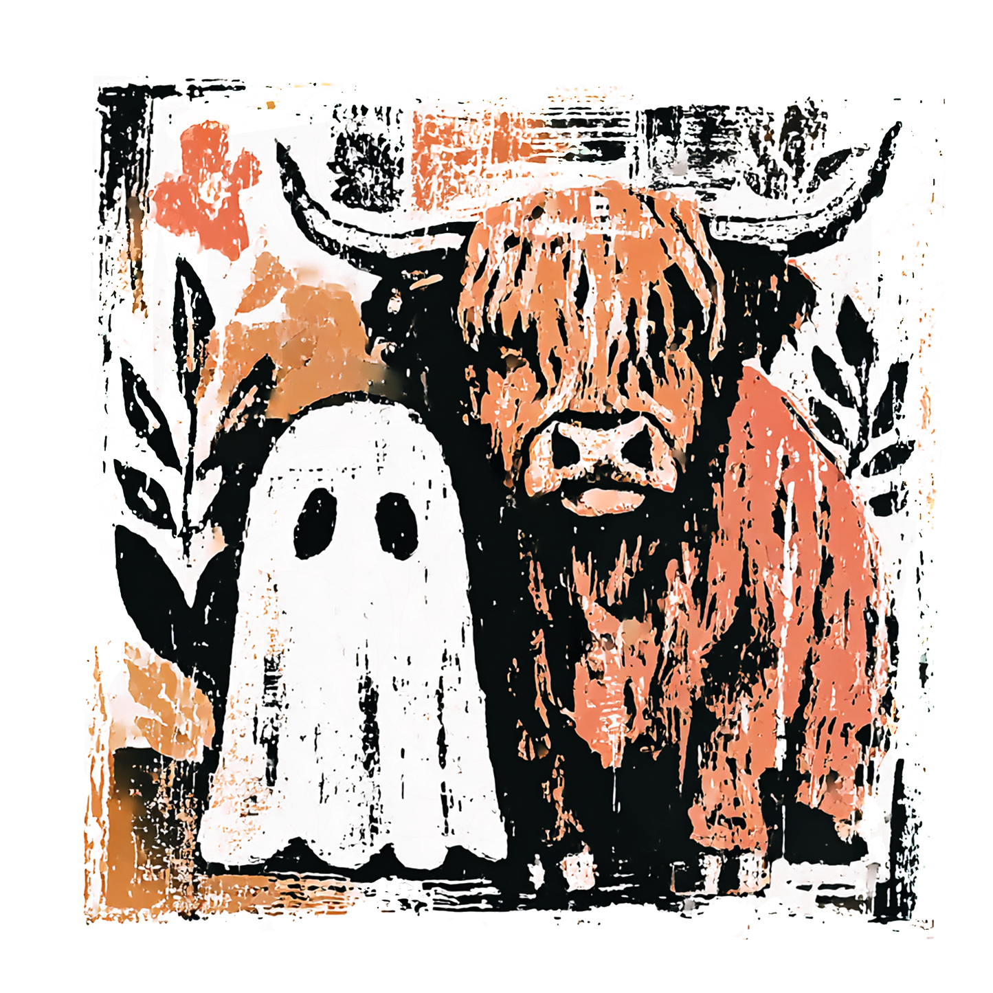 Ghost & Highland DTF Transfer