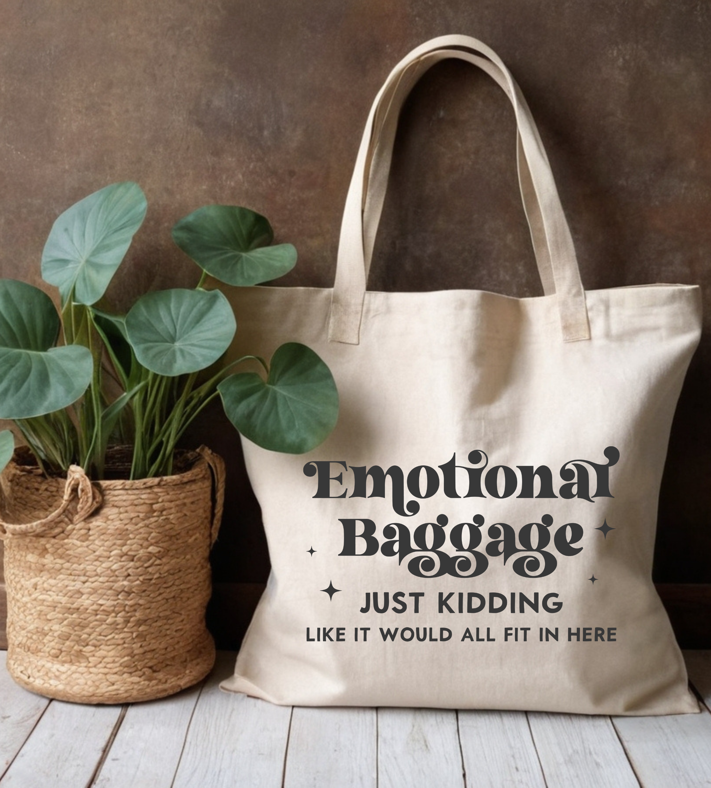 Emotional Baggage Tote