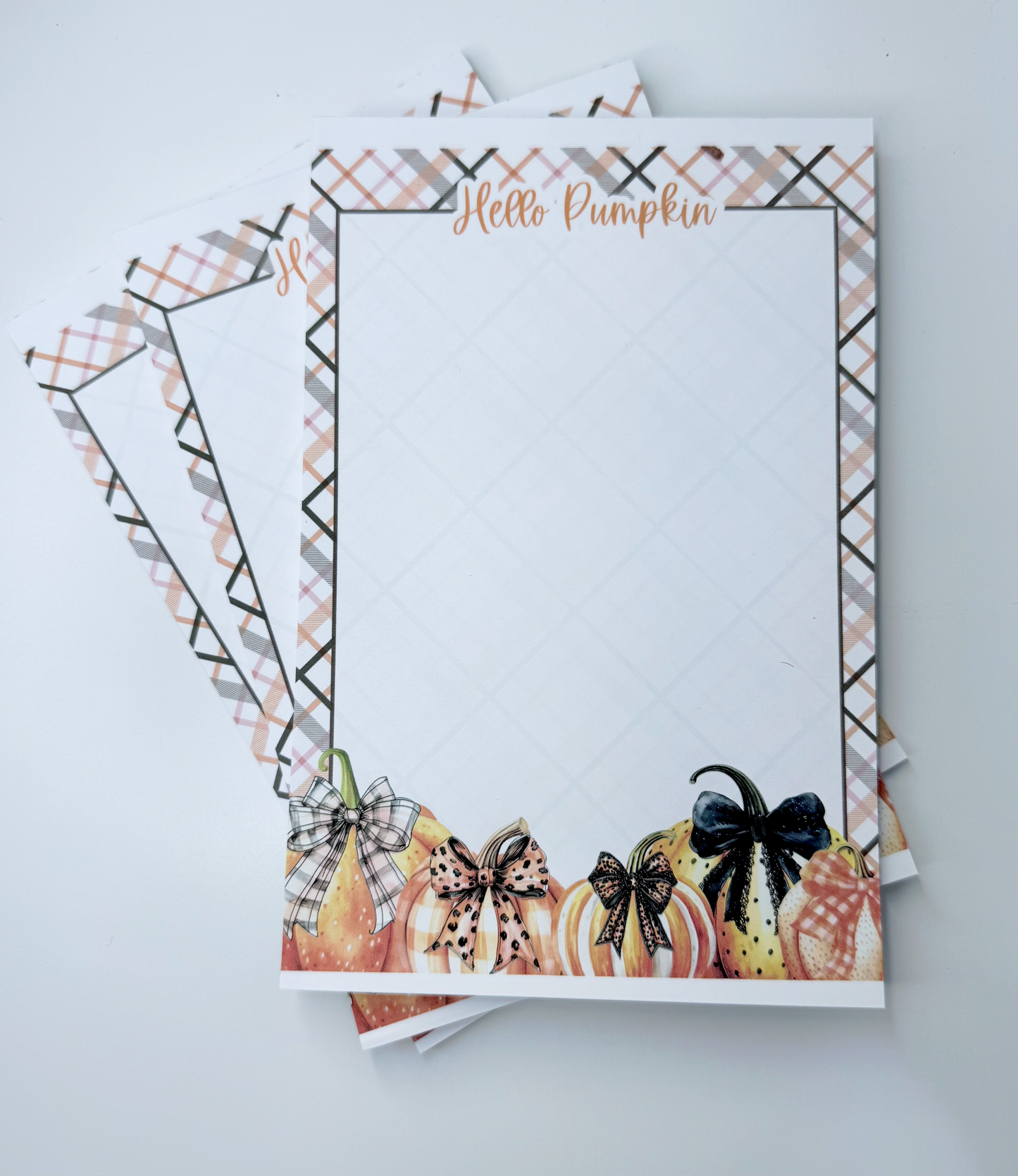 Hello Pumpkin Notepad