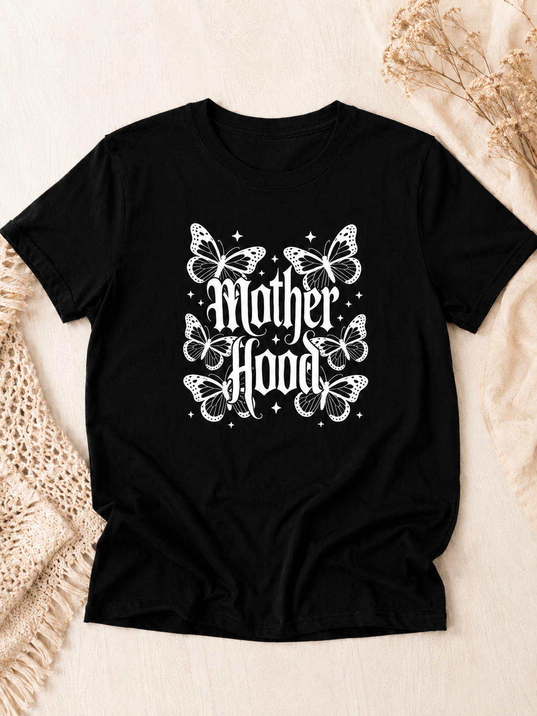 Mother Hood Butterfly Graphic Tee