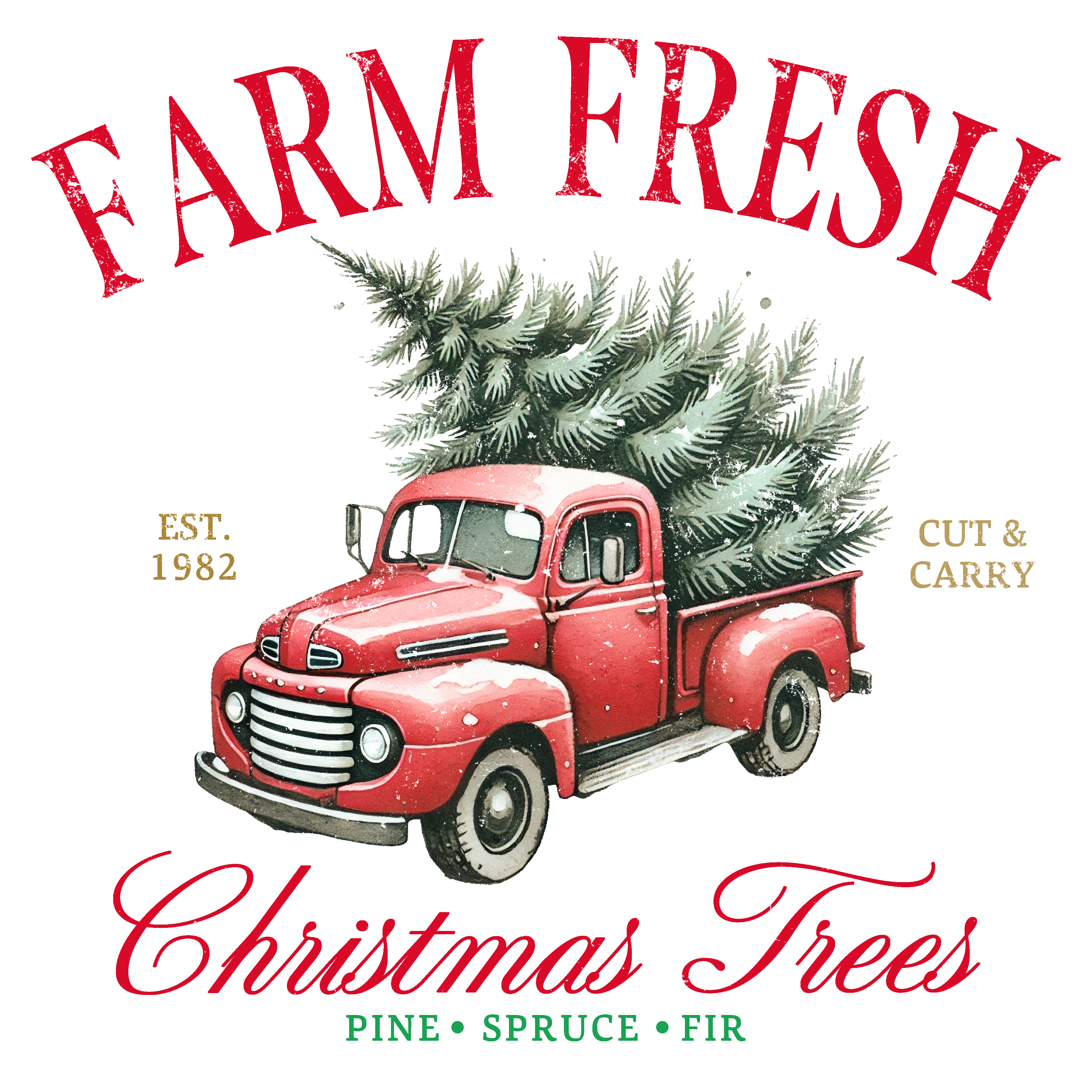 WINTER WHIMSY & CHRISTMAS CHEER DTF COLLECTION