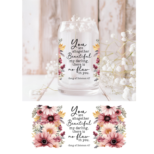 Altogether Beautiful UVDTF Cup Wrap