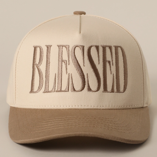 BLESSED Embroidered Hat