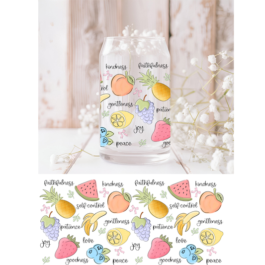 Fruit of the Spirit UVDTF Cup Wrap