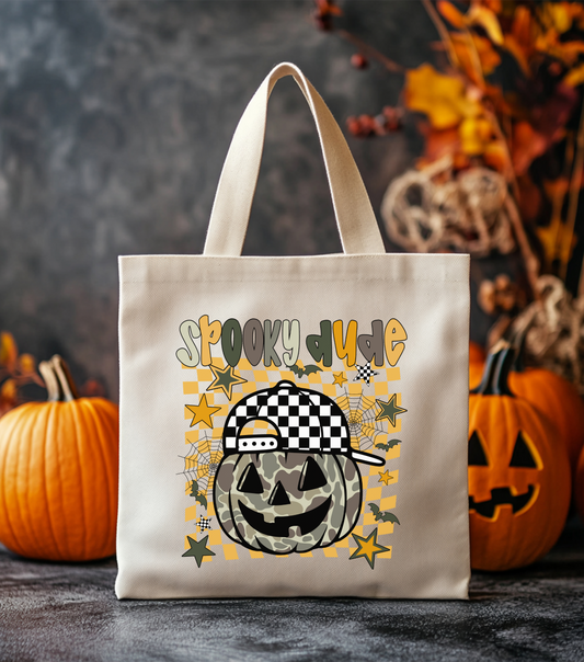 Spooky Dude Kids Tote
