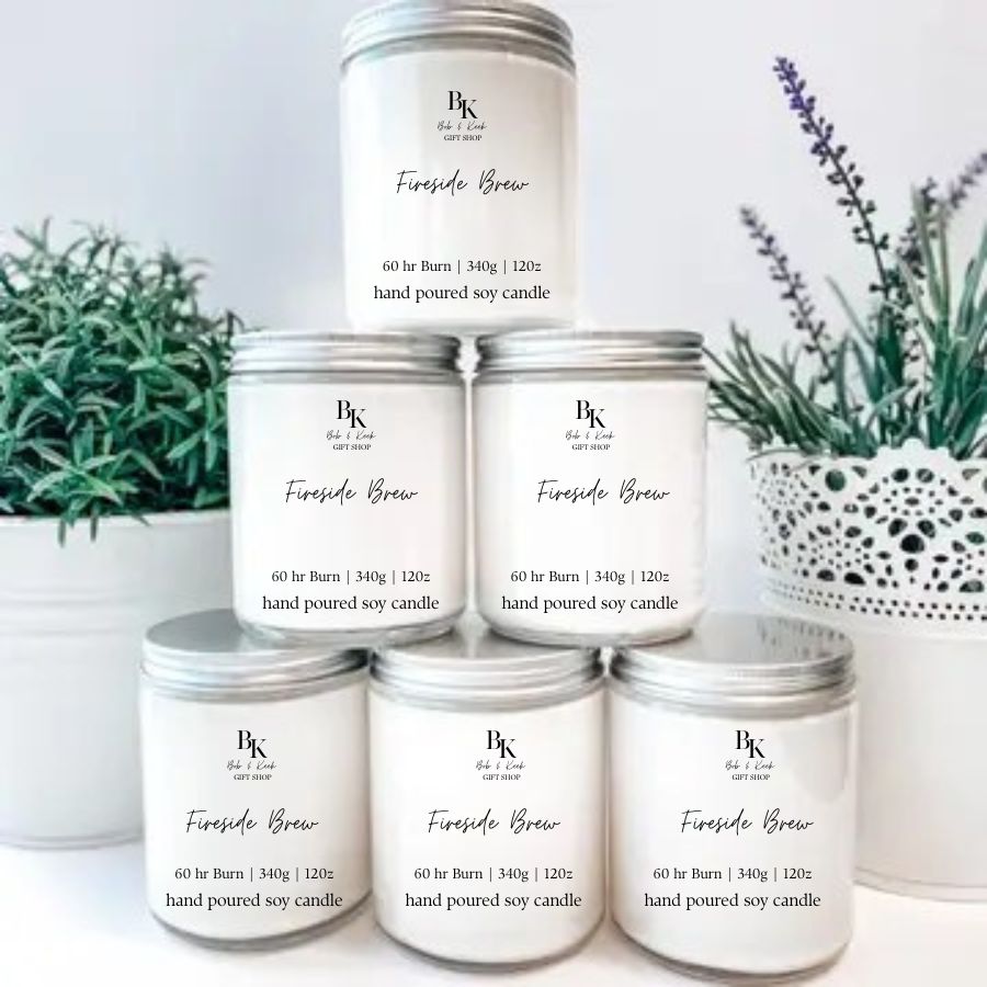 Fireside Brew 8oz Candle