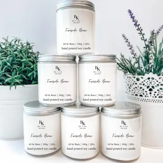 Fireside Brew 8oz Candle