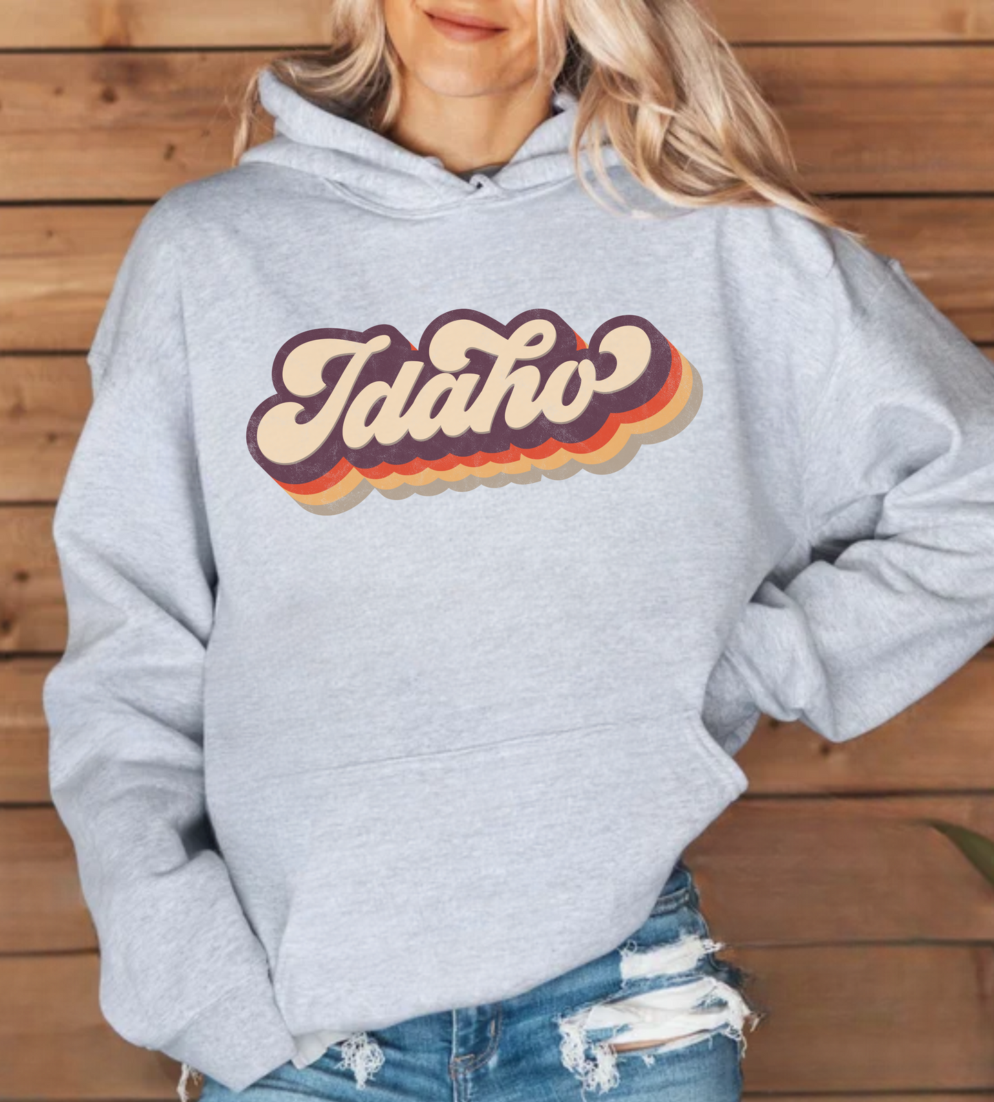 Retro Idaho Hoodie