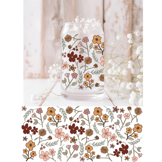 Wildflowers UVDTF Cup Wrap