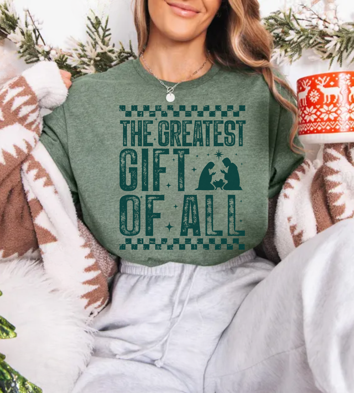 Greatest Gift Distressed Unisex T-Shirt