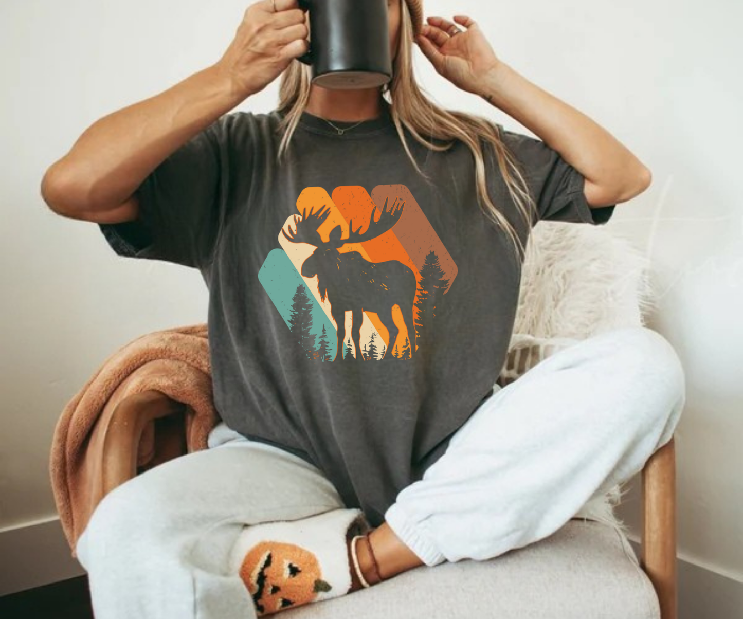 Moose Silhouette T-Shirt