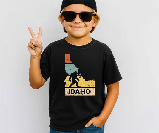 Idaho Bigfoot Kid Tee