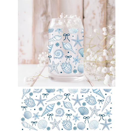 Seashells Seashells UVDTF Cup Wrap