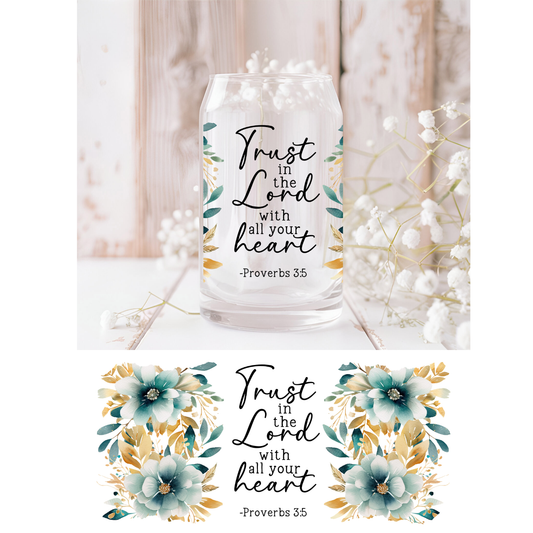Trust in the Lord UVDTF Cup Wrap