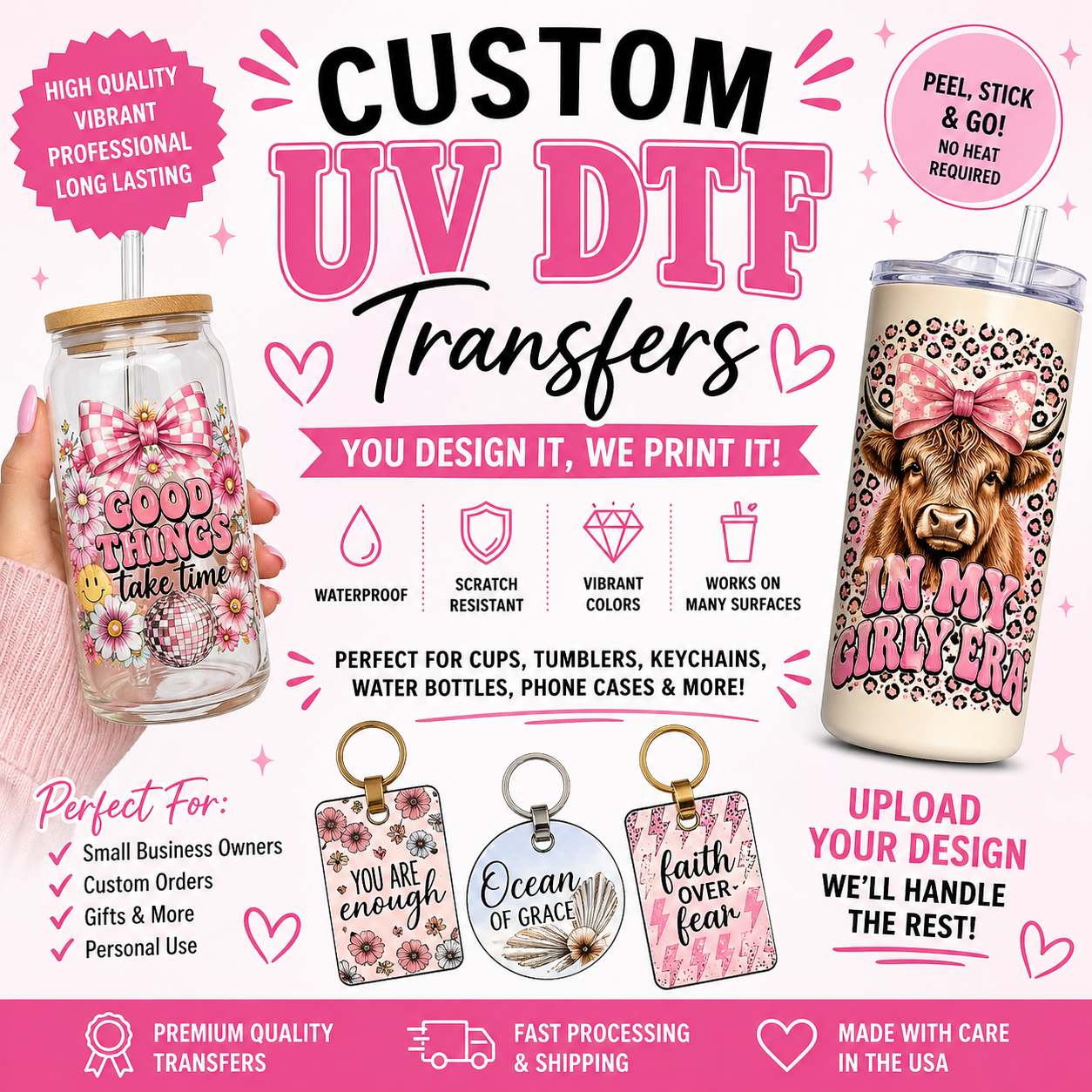 Build a UVDTF Gangsheet