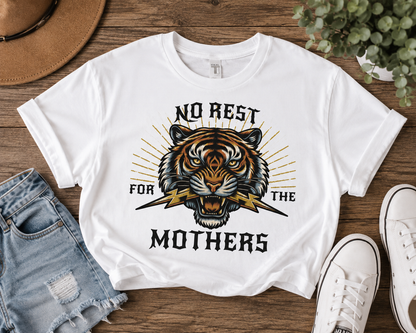 No Rest for the Mothers Crop Tee