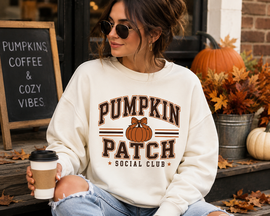 Pumpkin Patch Social Club Sweatshirt