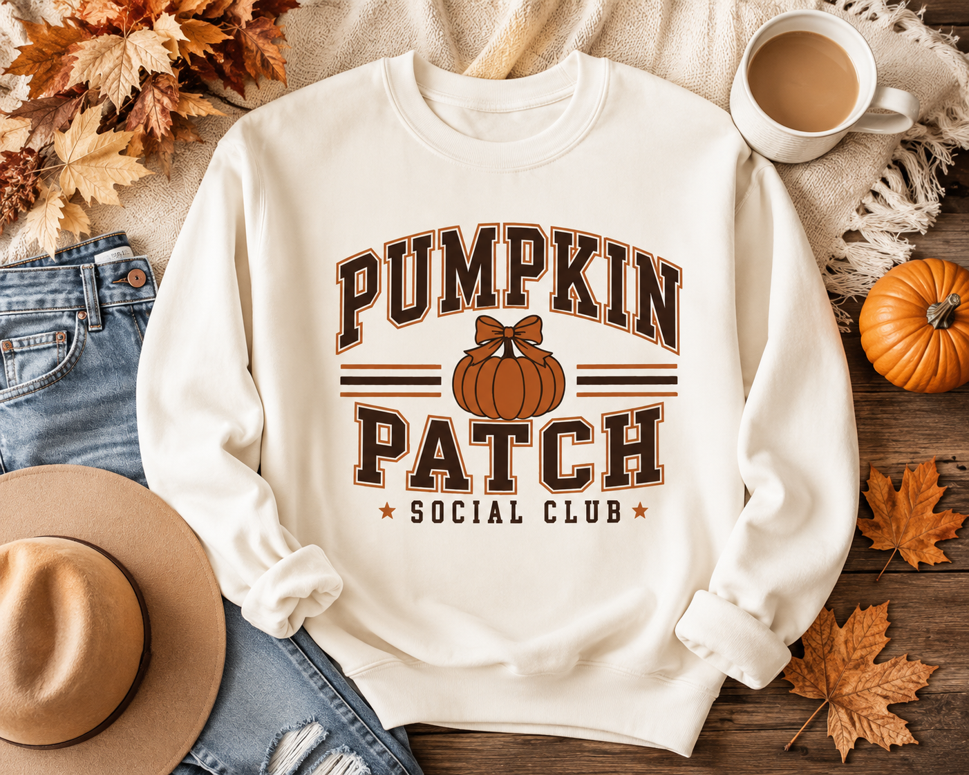 Pumpkin Patch Social Club Sweatshirt