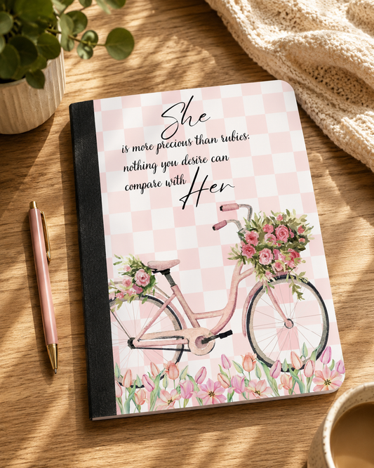 Proverbs 3:15 Christian Composition Notebook