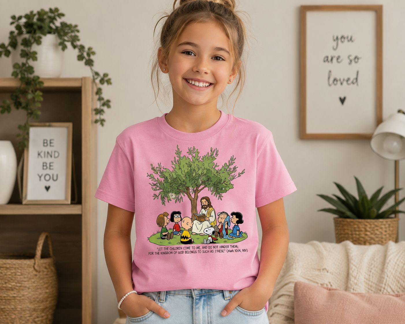 Let the Children Come to Me Youth Christian Apparel