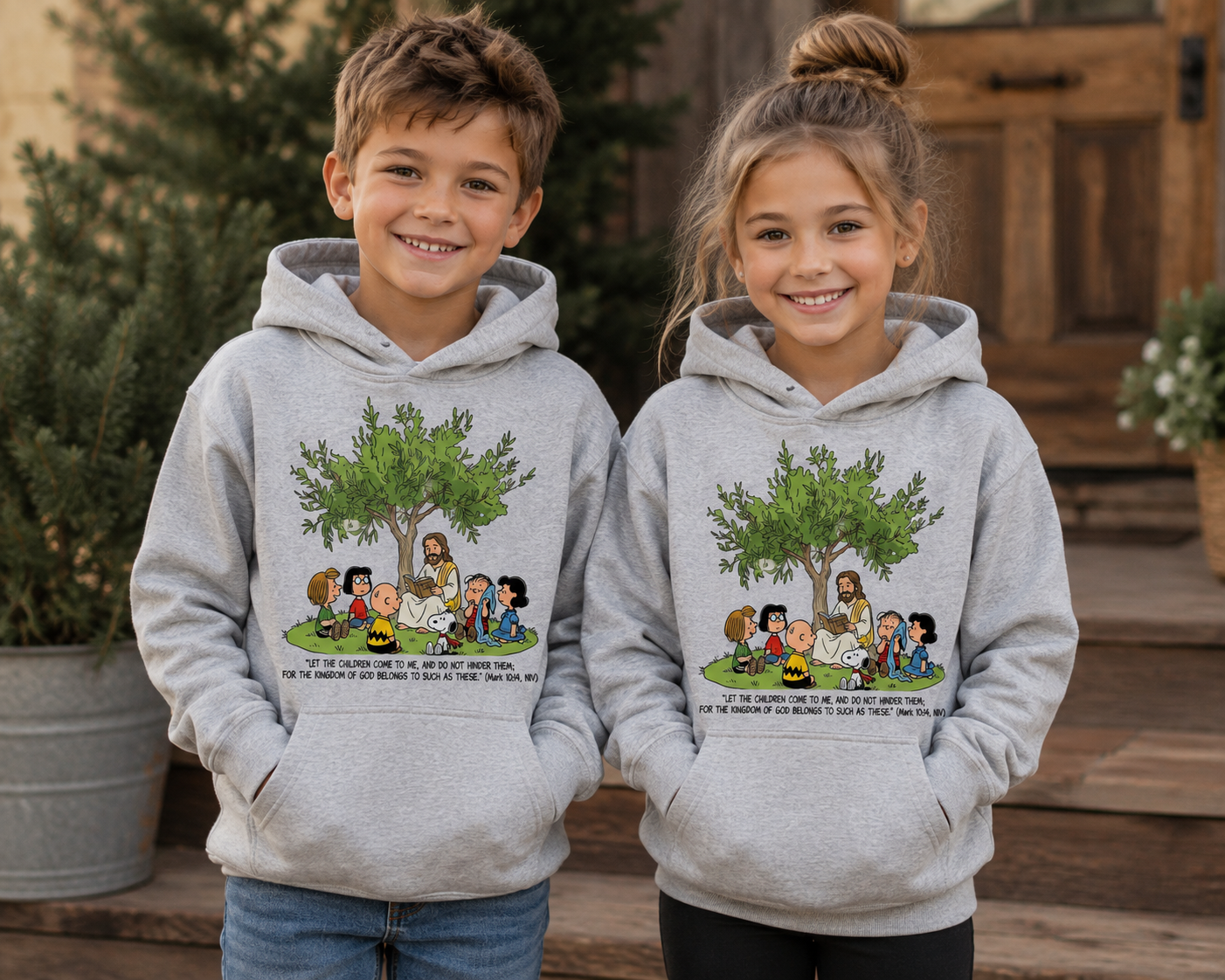 Let the Children Come to Me Youth Christian Apparel