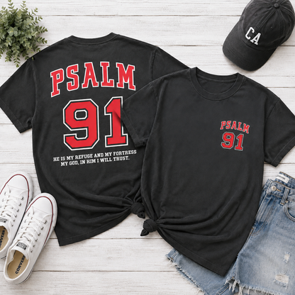 Psalm 91 Christian T-Shirt