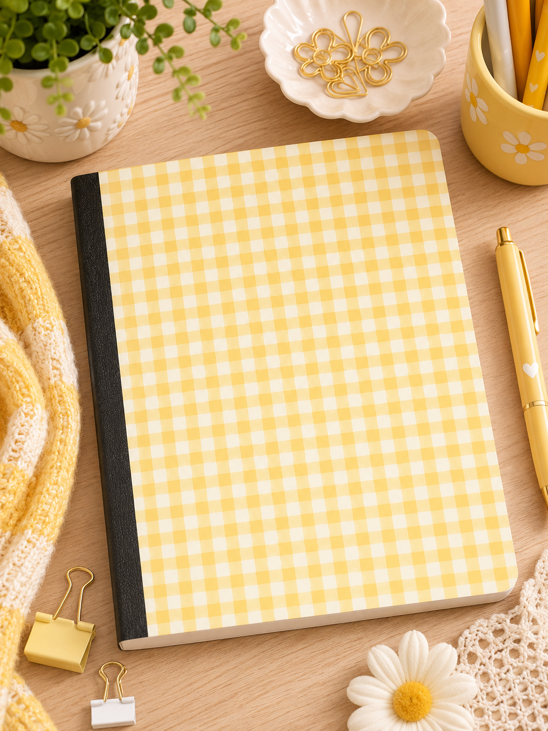 Sunshine & Daisies Composition Notebook