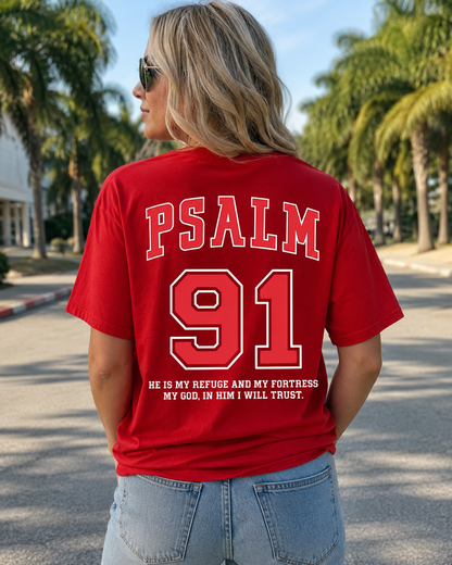 Psalm 91 Christian T-Shirt