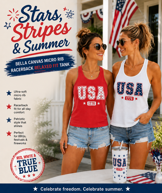 USA 1776 Relaxed Fit Tank
