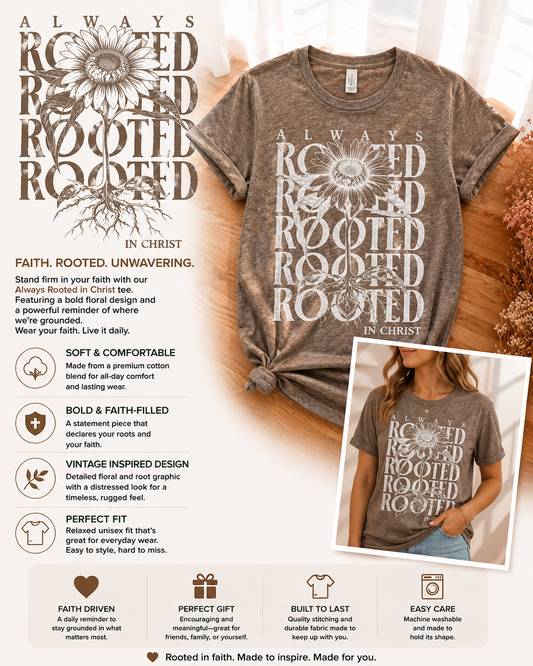 Rooted in Christ T-Shirt