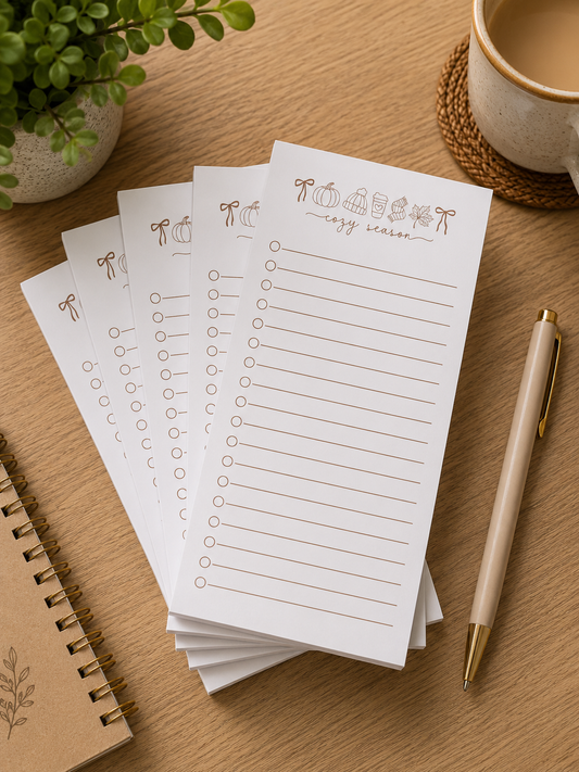Cozy Season Notepad