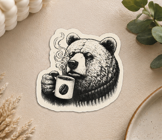 Don't Be A Bear Sticker