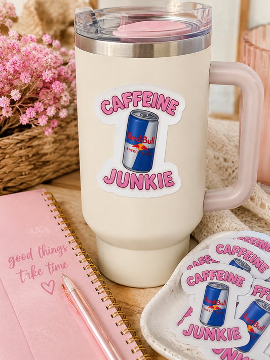 Cute Red Bull Sticker