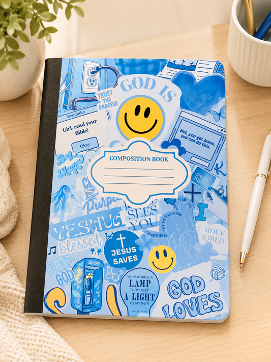 Boy Jesus Saves Composition Books