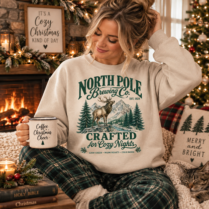 North Pole Brewing Co. Christmas Sweatshirt