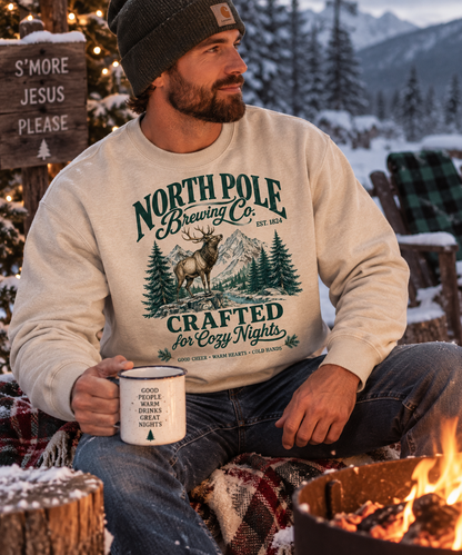 North Pole Brewing Co. Christmas Sweatshirt