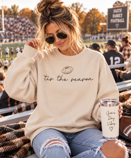 ’Tis the Season Football Sweatshirt
