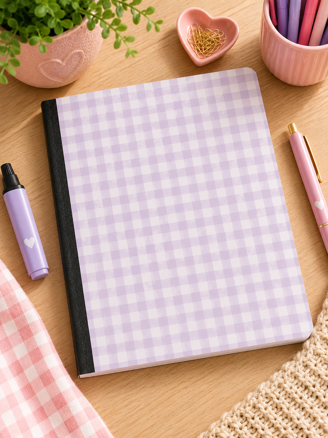 Lavender Coquette Composition Notebook