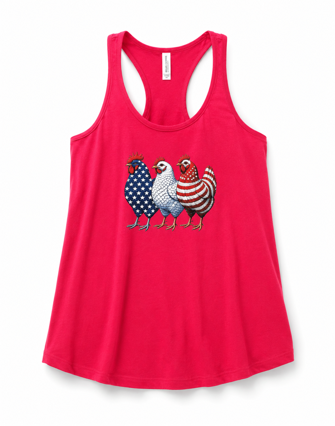 Patriotic Chicken Tank Top