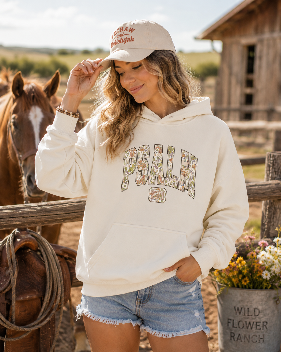 Camo Psalm 23 Hoodie